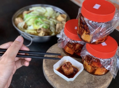 天然!日曬!紅麴豆腐乳