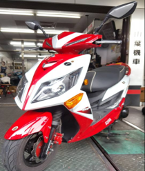 JET POWER(白紅)125CC